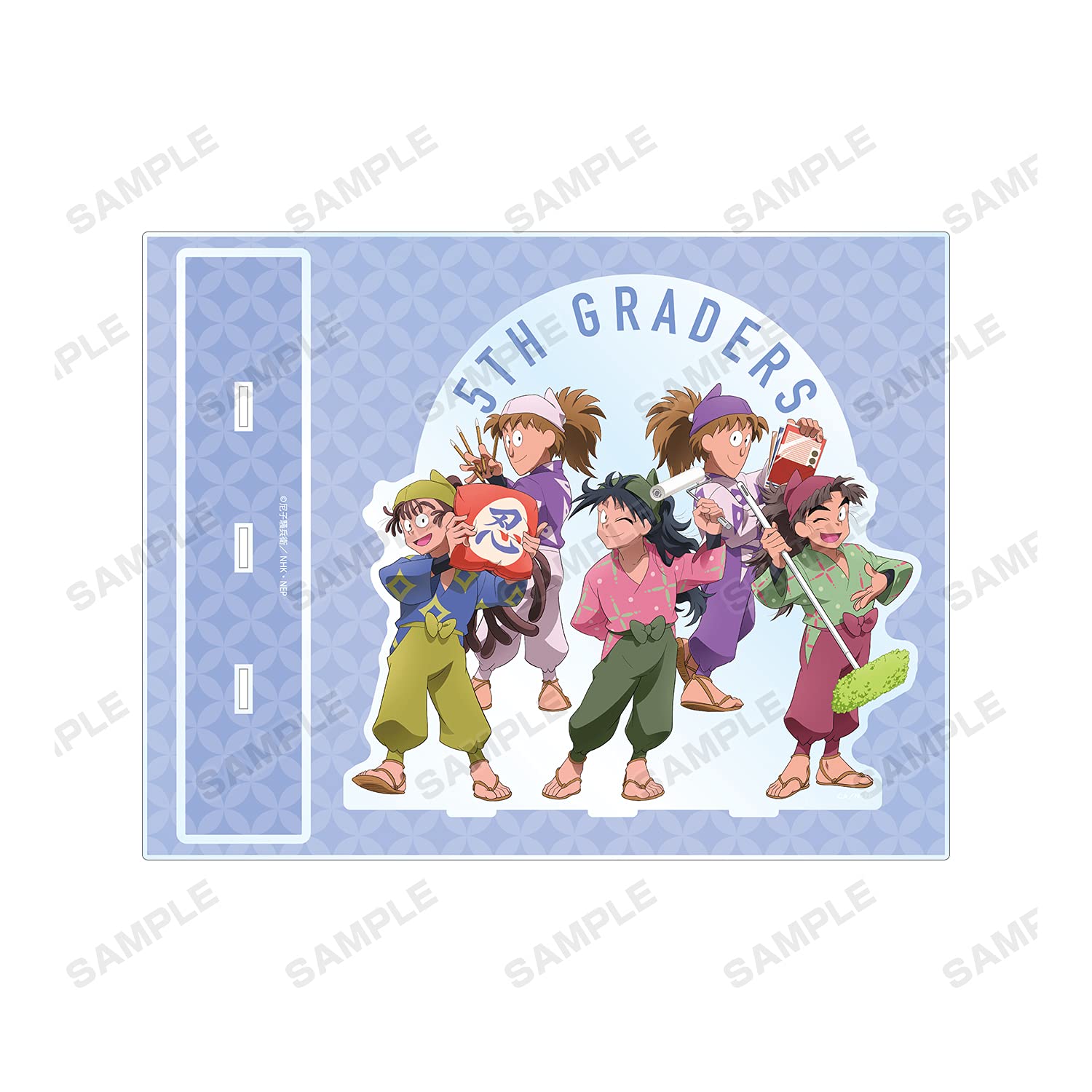 忍たま乱太郎　みんなで商いの段　アクリルスタンド5年生 Amazon.co.jp: 忍たま乱太郎 描き下ろしイラスト 5年生集合 みんなで